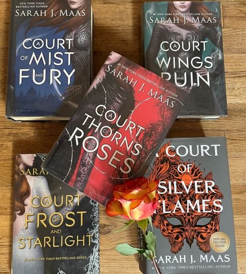 A Court of Thorns Rose Book Series by Sarah J. Maas 